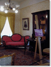 Carson room at Dominguez Ranch Adobe Museum