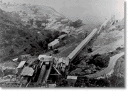 Catalina Clay Products pottery plant on Pebbly Beach, c. 1930s