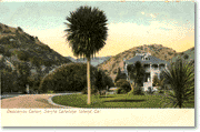 Home of Hancock Banning in Descanso Canyon, c. 1910