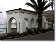 Archway over walkway to Casino, the 'Via Casino,' 2000