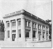 Claremont bank and Masonic temple, 1913