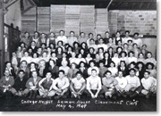 Employees of the College Heights Lemon House in Claremont, 1949