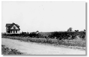 Gardena street scene, 1900