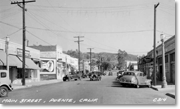 Main Street in La Puente, 1930s