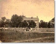 Rowland house and family, c. 1880s