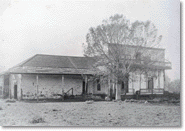 Pio Pico's adobe home, 'El Ranchito', on the San Gabriel River, c. 1900
