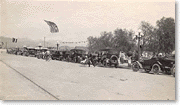 First day of Pacific Electric train service to San Fernando, 1912