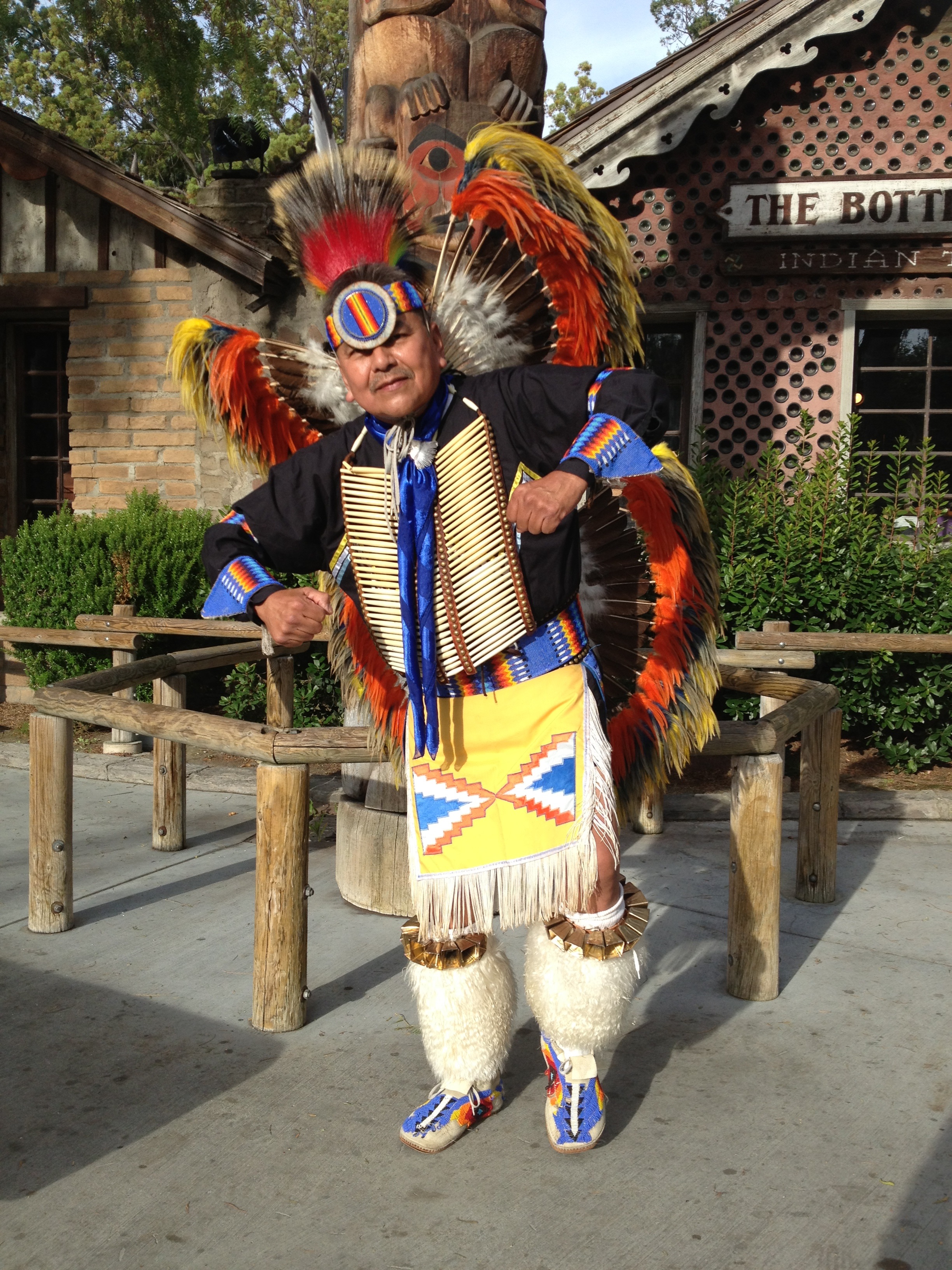 Native American dancer