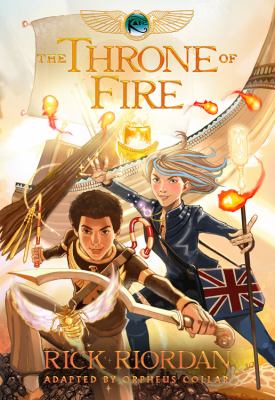The Throne of Fire (Kane Chronicles 2) book jacket