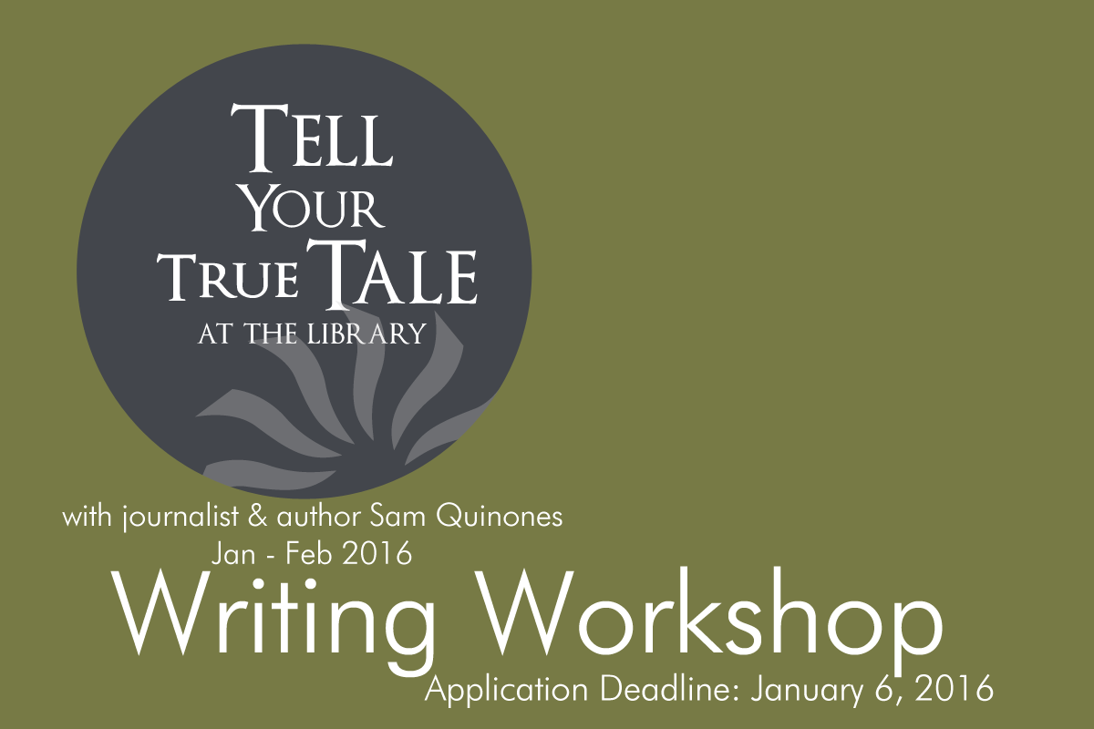 Writing Workshop January 2016.