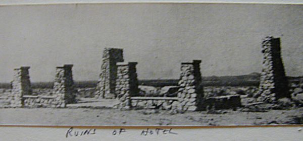 Ruins of the Llano del Rio Hotel