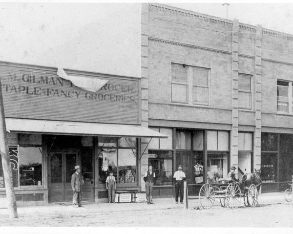 The M. Gilman grocery store in Gardena