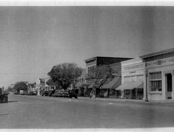 North side of Bonita Avenue, looking west from San Dimas Avenue