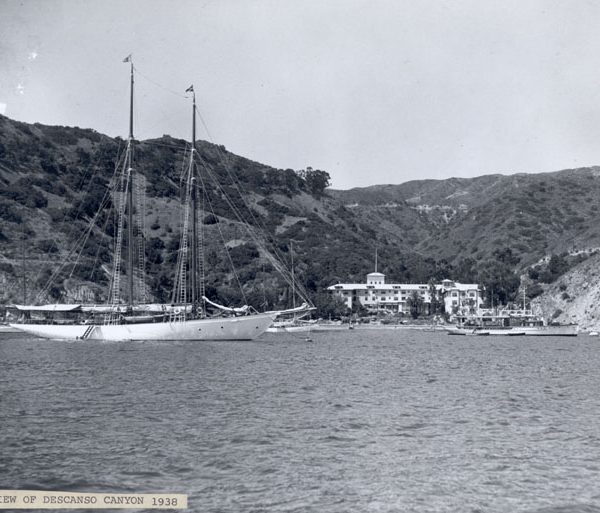 Hotel St. Catherine in Descanso Canyon, 1938