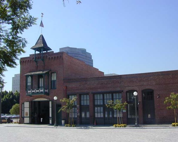 Old Plaza Firehouse in El Pueblo de Los Angeles Historic Monument