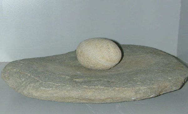 Mano and metate from the Piute Butte area