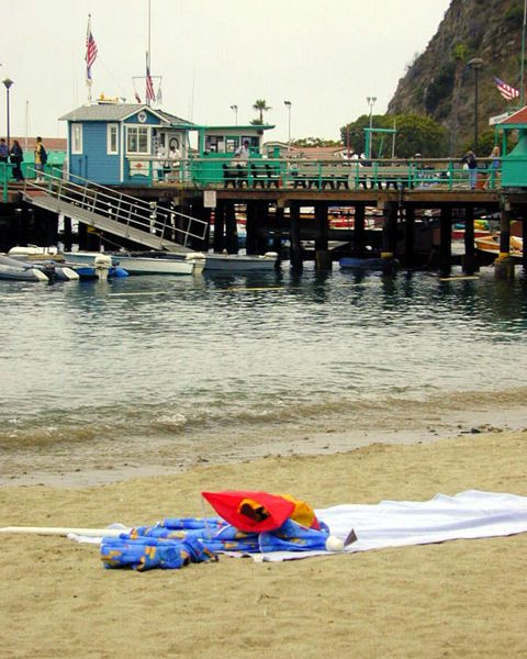 Wharf in Avalon Bay, 2000