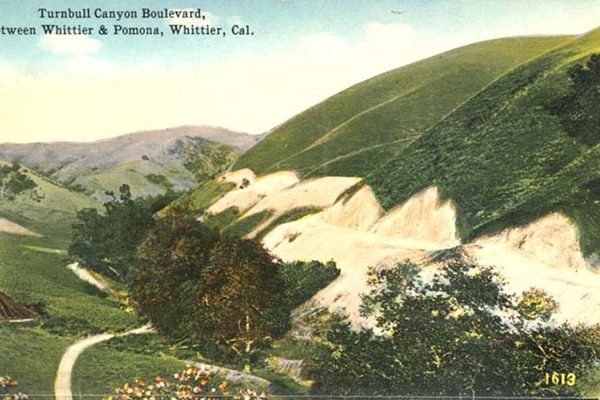 Construction of Turnbull Canyon Road