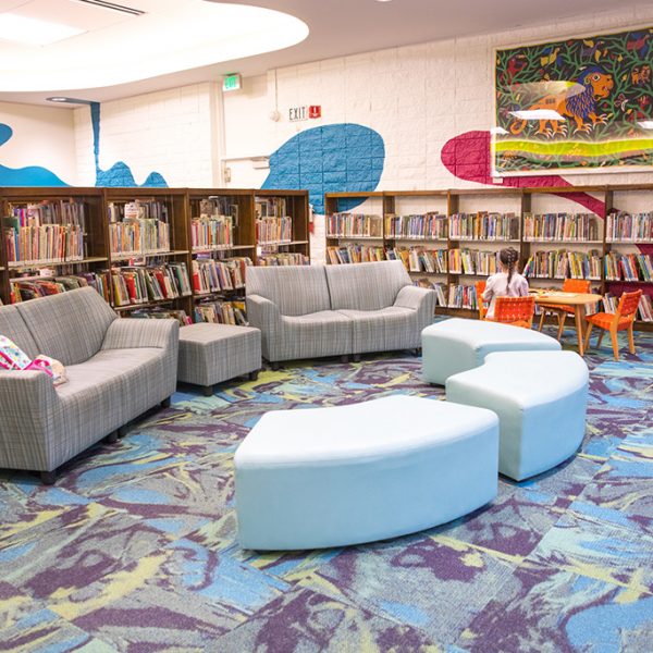 AC Bilbrew LIbrary childrens area