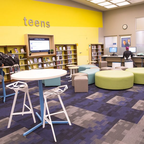 AC Bilbrew LIbrary teenager area
